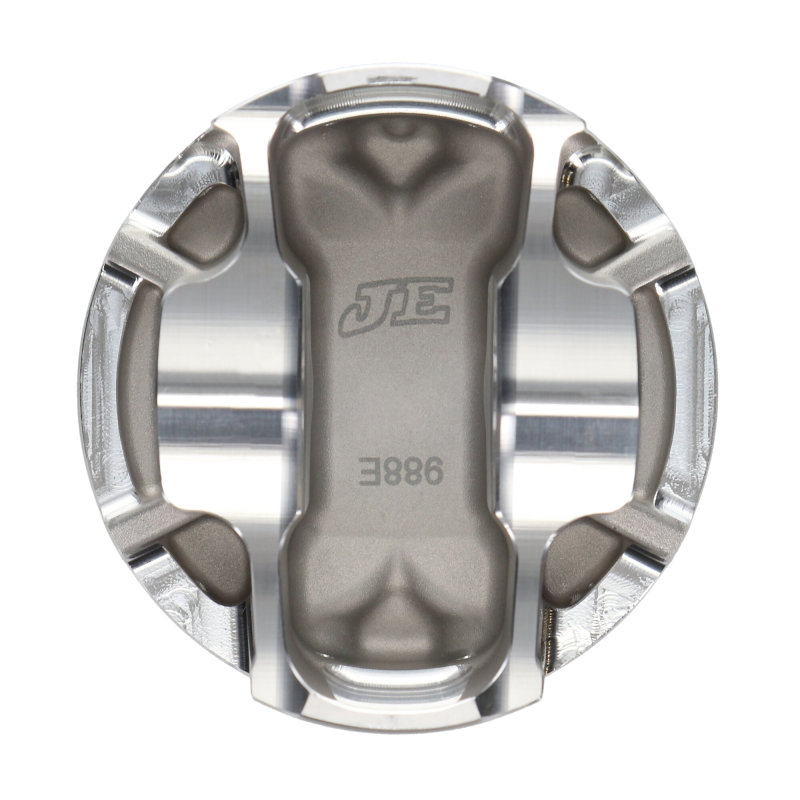 Ford Ranger Piston Set - JE Pistons - Forged 2618 FSR, 88 mm Bore, -7.6 cc Dish - `19-`27